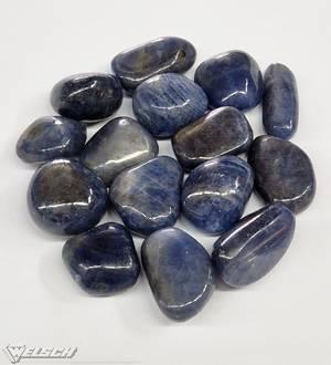 Trommelsteine Saphir blau 1A-Qualität